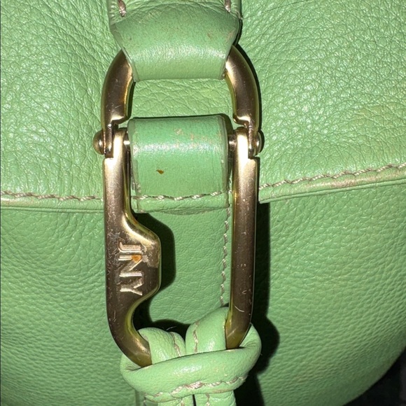 Jones New York  mini backpack shoulder bag  sling back bag  leather
Sage green main image 7